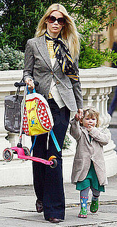 Claudia Schiffer and Daughter Claudia Schiffer and Daughter