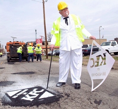 KFC Patches Up Potholes With New Fresh Tastes Best Campaign KFC Patches Up Potholes With New Fresh Tastes Best Campaign