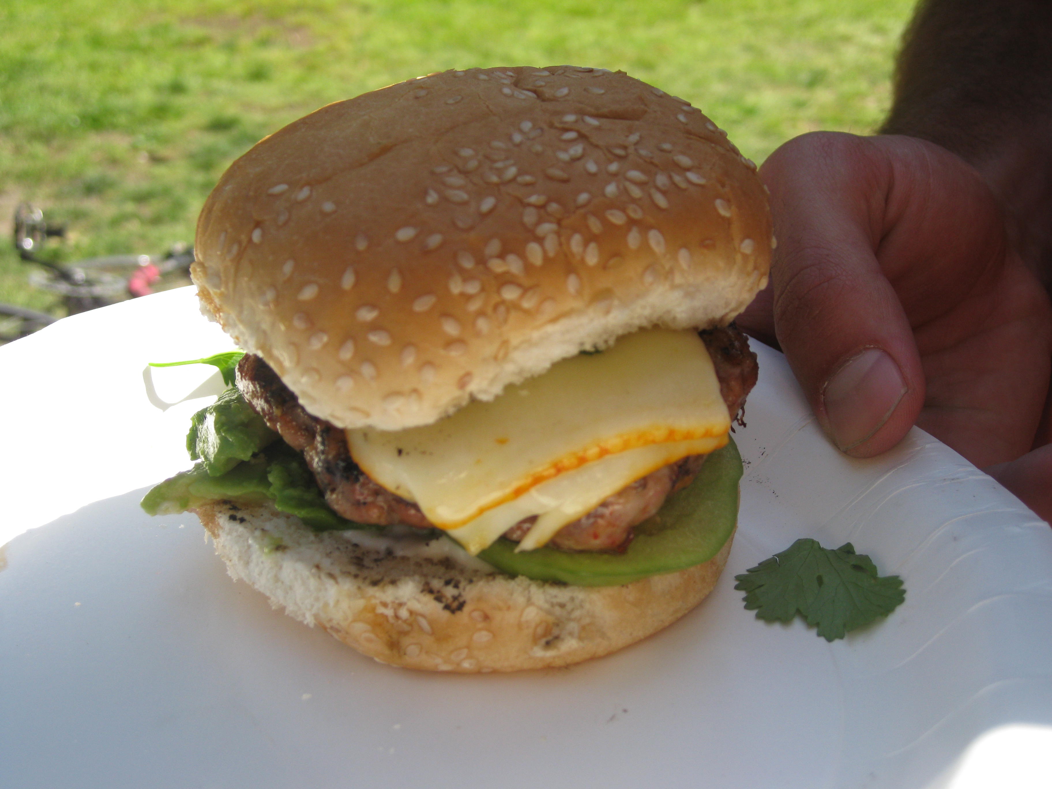 Say Cheese! Pork Chipotle Muenster Burgers POPSUGAR Food