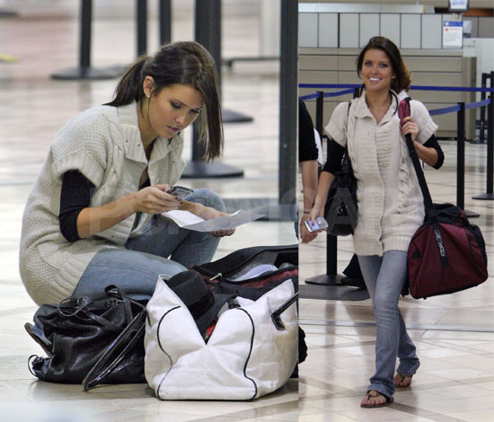 Audrina Patridge Leaves Behind Justin Bobby in LA Audrina Patridge Leaves Behind Justin Bobby in LA