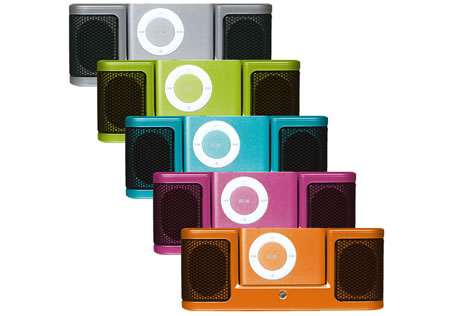 Colorful Corega Speaker Dock For iPod Shuffle Colorful Corega Speaker Dock For iPod Shuffle