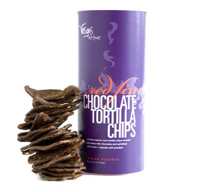 Vosges' Red Fire Tortilla Chips Vosges' Red Fire Tortilla Chips