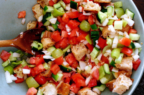Yummy Link: Gazpacho Salad Yummy Link: Gazpacho Salad