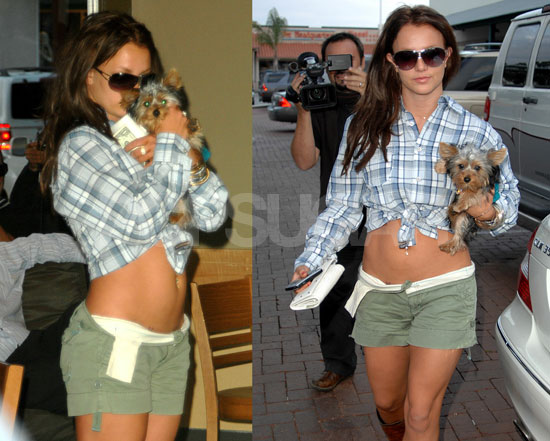 Britney Still Baring the Belly Britney Still Baring the Belly