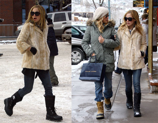 Kate Hudson Grins and Bears Cold Christmas in Aspen Kate Hudson Grins and Bears Cold Christmas in Aspen