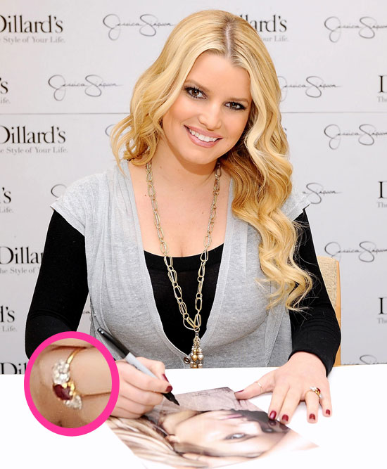 Jessica simpson wedding rings