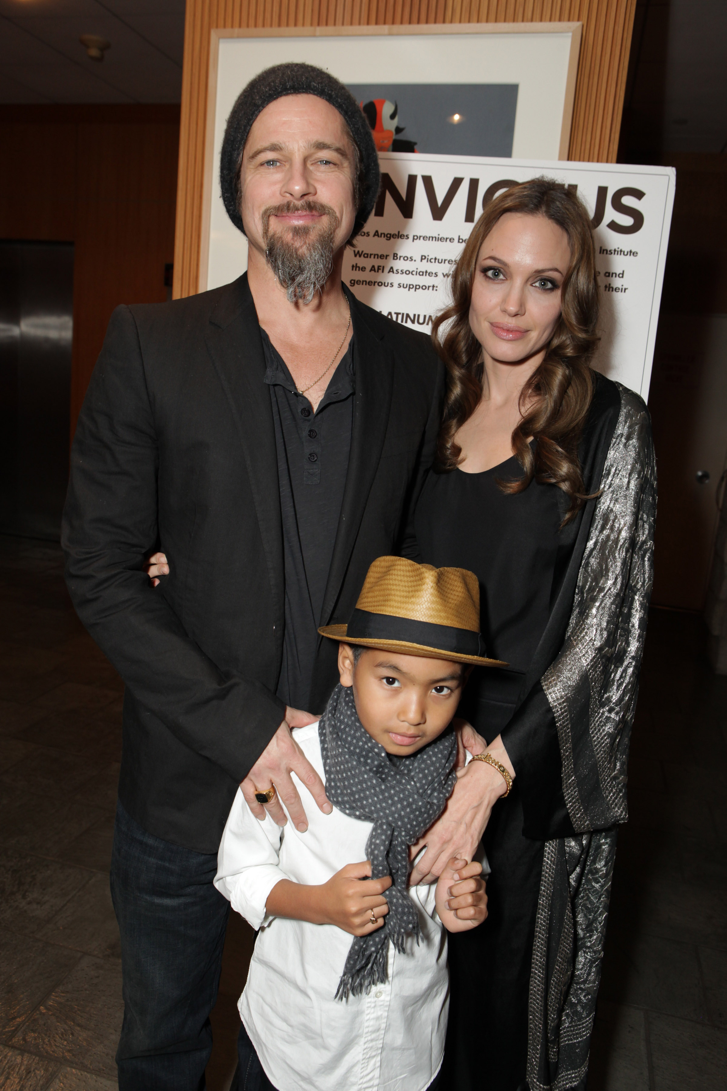 Maddox Jolie-Pitt accompanied his famous parents to the December 2009 ...