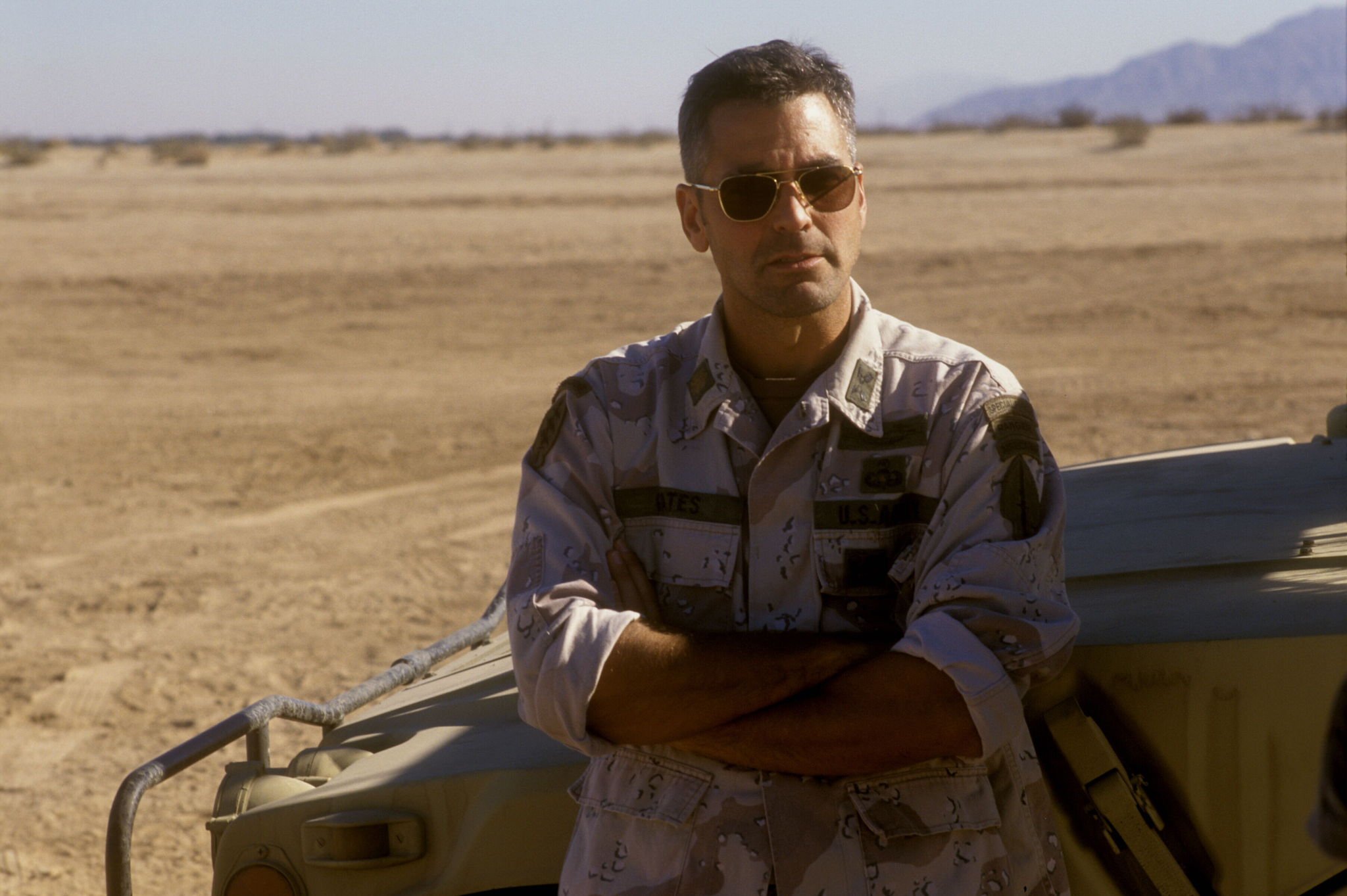 George Clooney in Three Kings | Let's Get Personnel: Hot Military Men ...