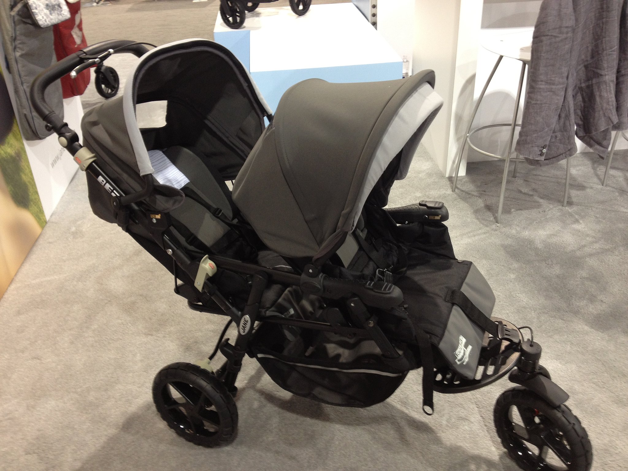 Baby Jogger's Summit X3 Double Jogging Stroller was developed after ...