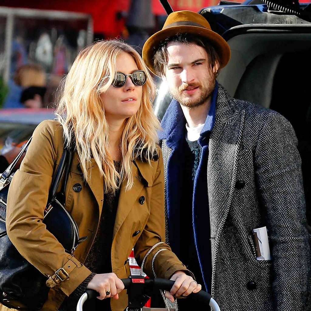 Sienna Miller and Tom Sturridge Leave Paris With Marlowe | POPSUGAR ...