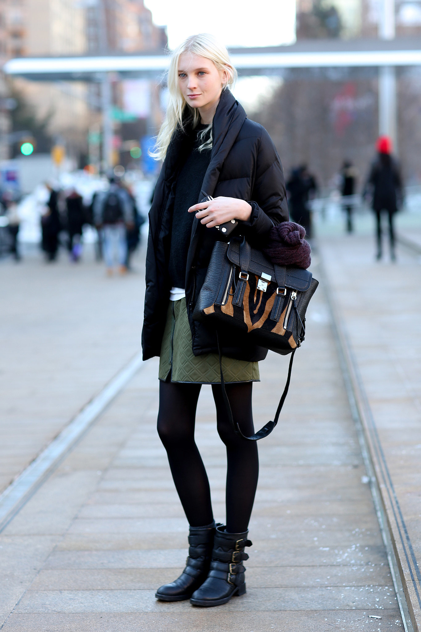 When you're bundled up, take a cue from this model, and make sure you ...