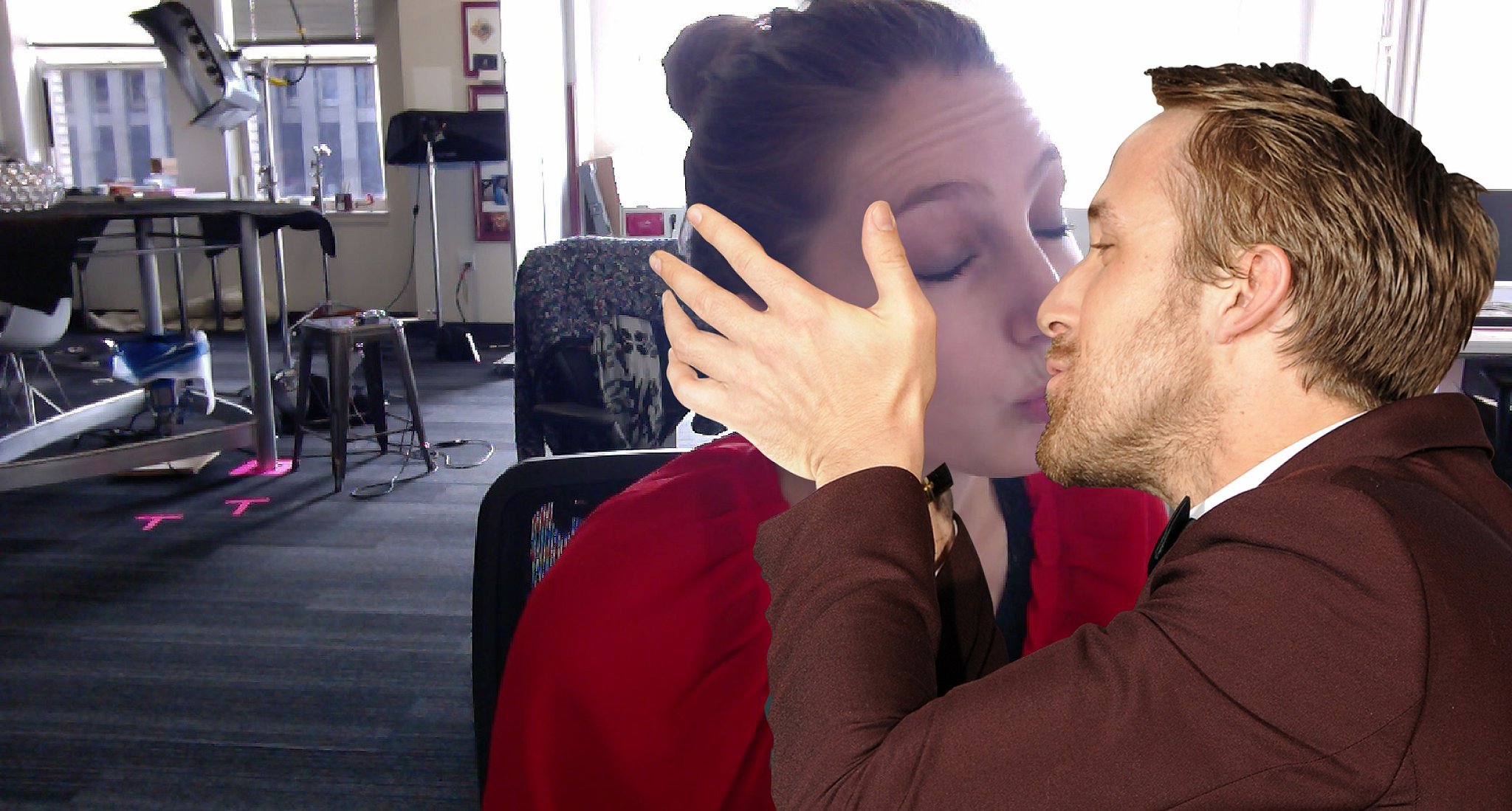 Kissing Ryan Gosling Website Popsugar Love And Sex