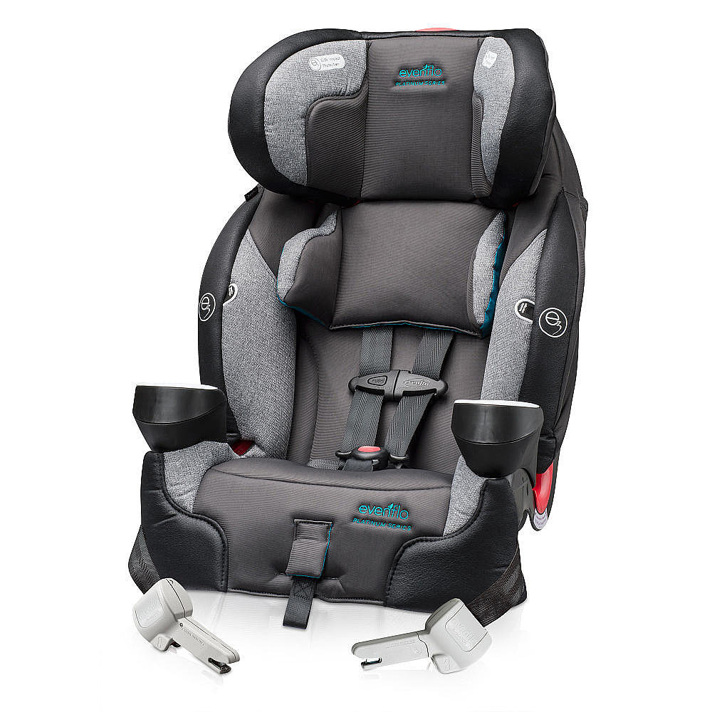 Evenflo SecureKid DLX All-in-One Booster Car Seat Review | POPSUGAR Moms