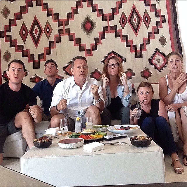 Tom Hanks, Rita Wilson, and their family were seriously stressed