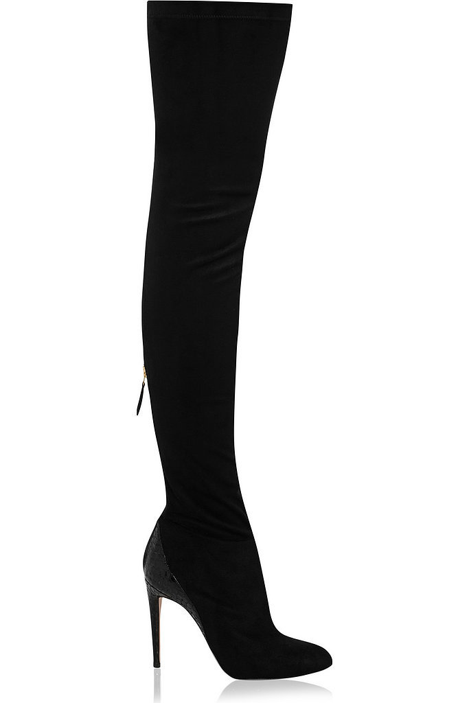 Olivia Palermo x Aquazzura Thigh Boots | Now You Can Finally Walk in ...