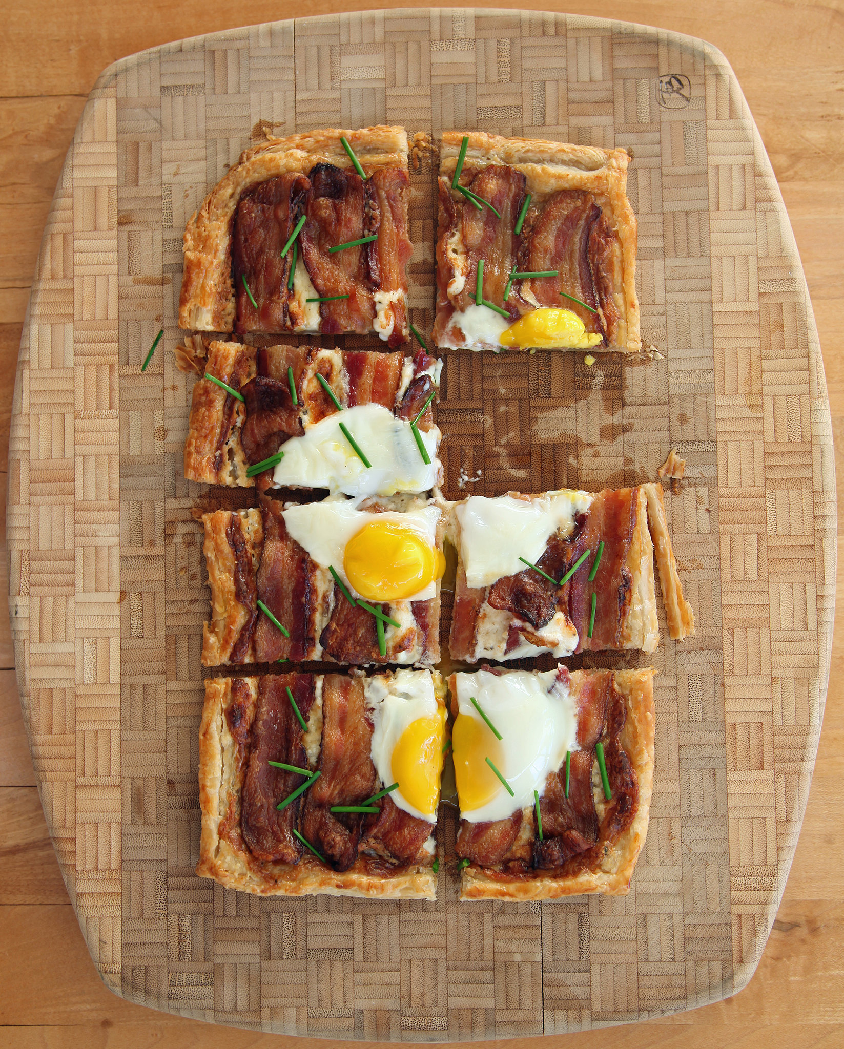 Recipe For Bacon and Egg Breakfast Tart | POPSUGAR Food