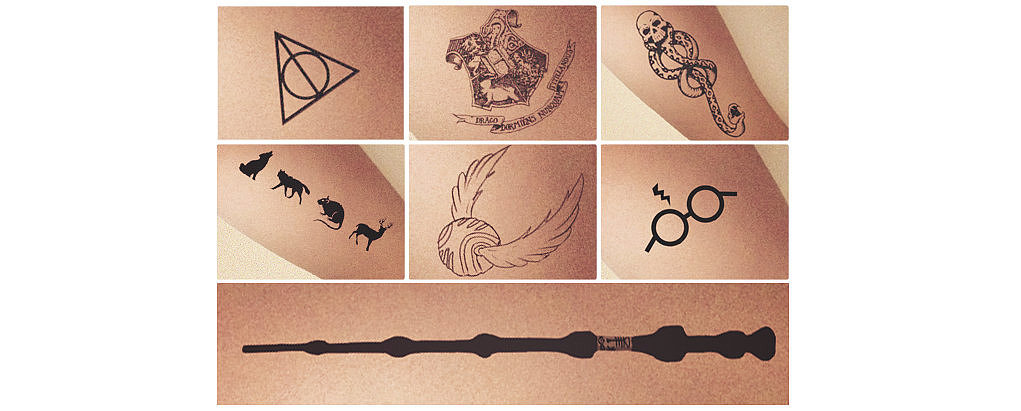 Harry Potter Temporary Tattoo Set ($8) | 26 Harry Potter Gifts That ...