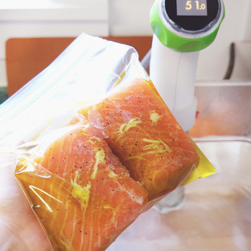 Fast And Easy Sous Vide Salmon Recipe Popsugar Food