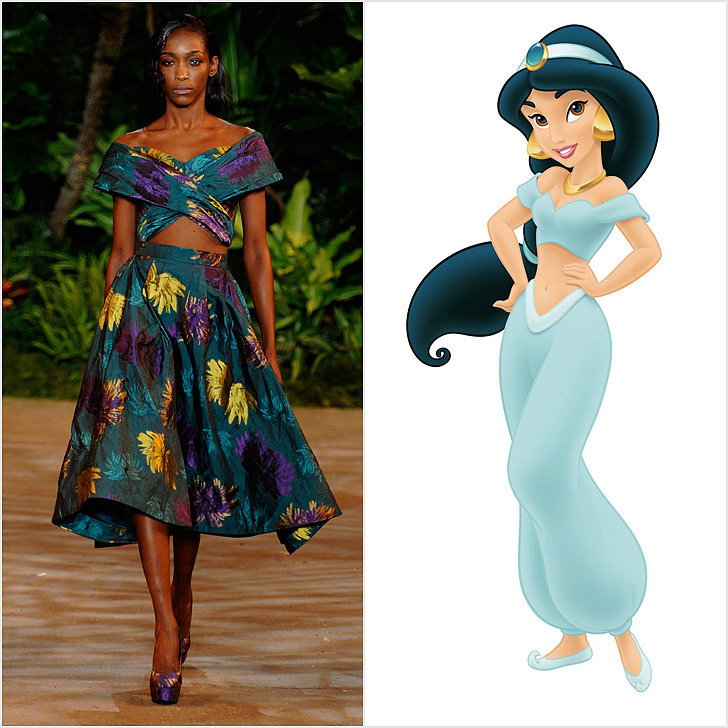 Jasmine | If Disney Princesses Shopped the Fall 2015 Runways | POPSUGAR ...
