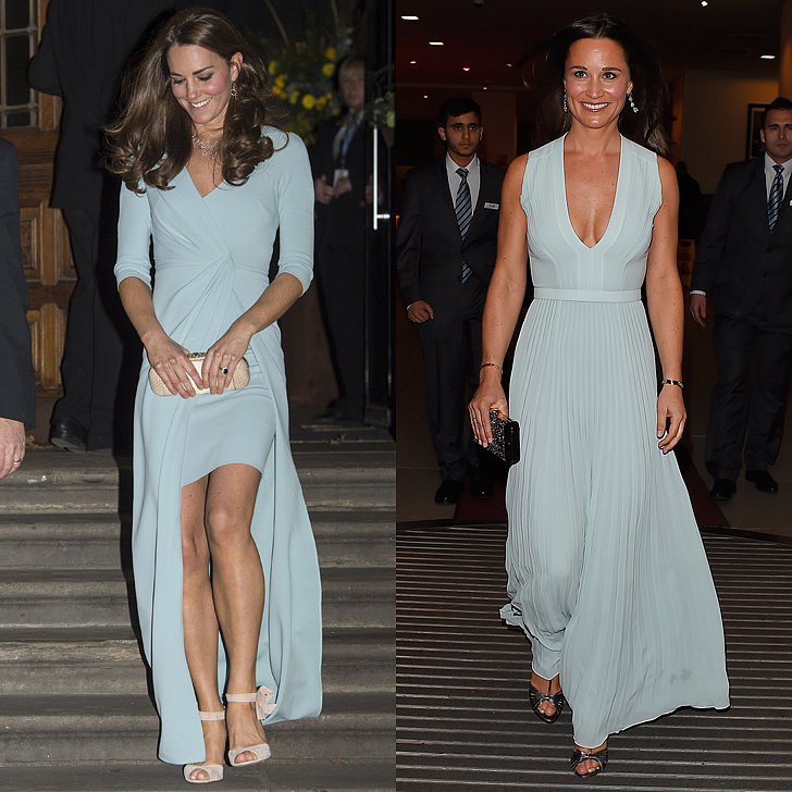 Which Middleton Sister Looked Sexier in Powder Blue? | POPSUGAR Fashion