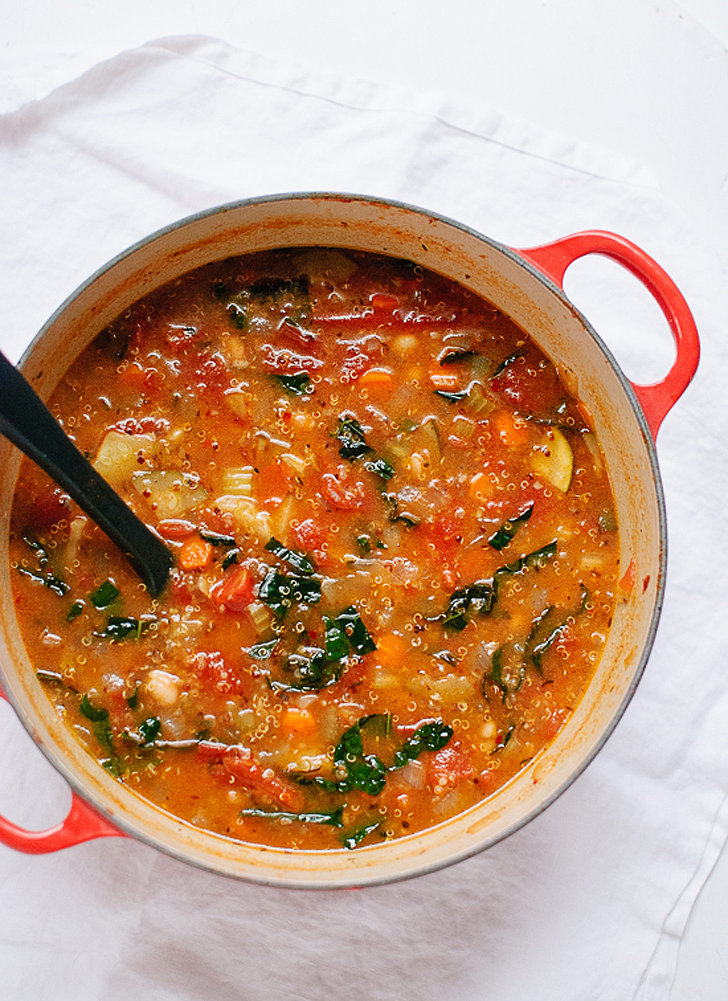 Tomato and Quinoa Soup With Zucchini, Bell Peppers, and Kale | All the ...