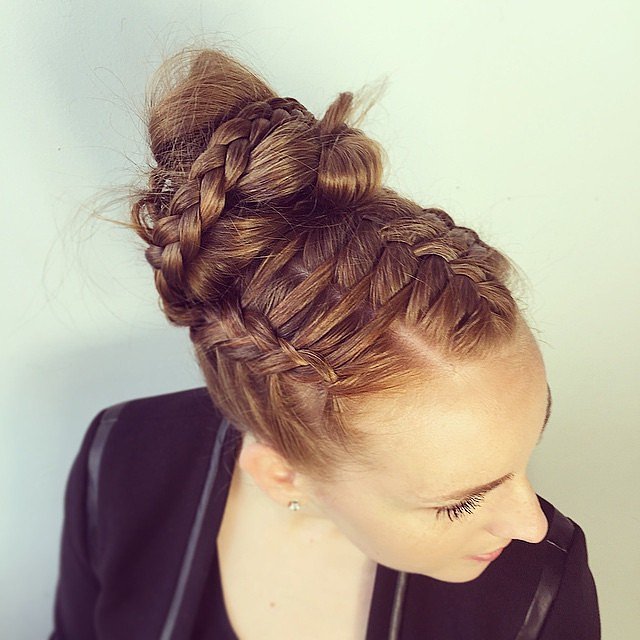Braided Updo | 19 Instagram-Approved Braids You Should Try in 2016 ...