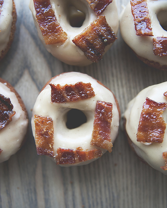 MapleBacon Doughnuts Recipe POPSUGAR Food