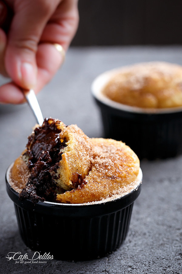 Churro Lava Cake Recipe  POPSUGAR Latina