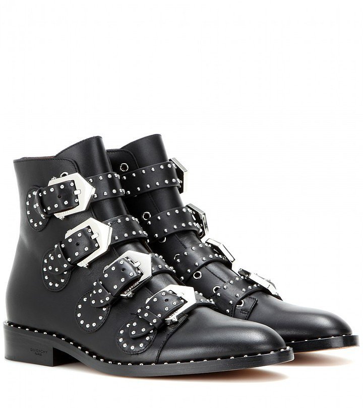 Givenchy Embellished Leather Boots ($1,395) | The Ultimate Fall Shoe ...