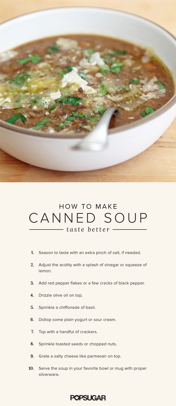 how to make canned soup