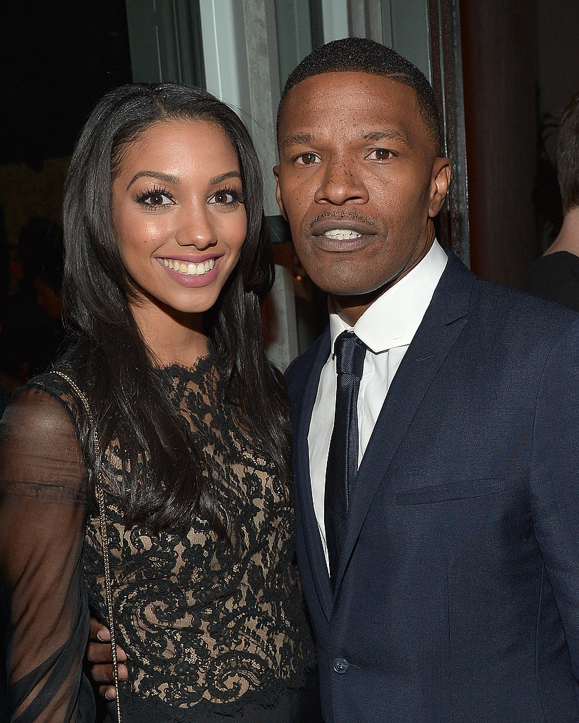 Jamie and Corinne Foxx at InStyle Golden Globes Event | POPSUGAR Celebrity