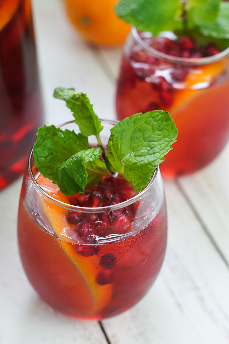 Pomegranate Sangria | POPSUGAR Food