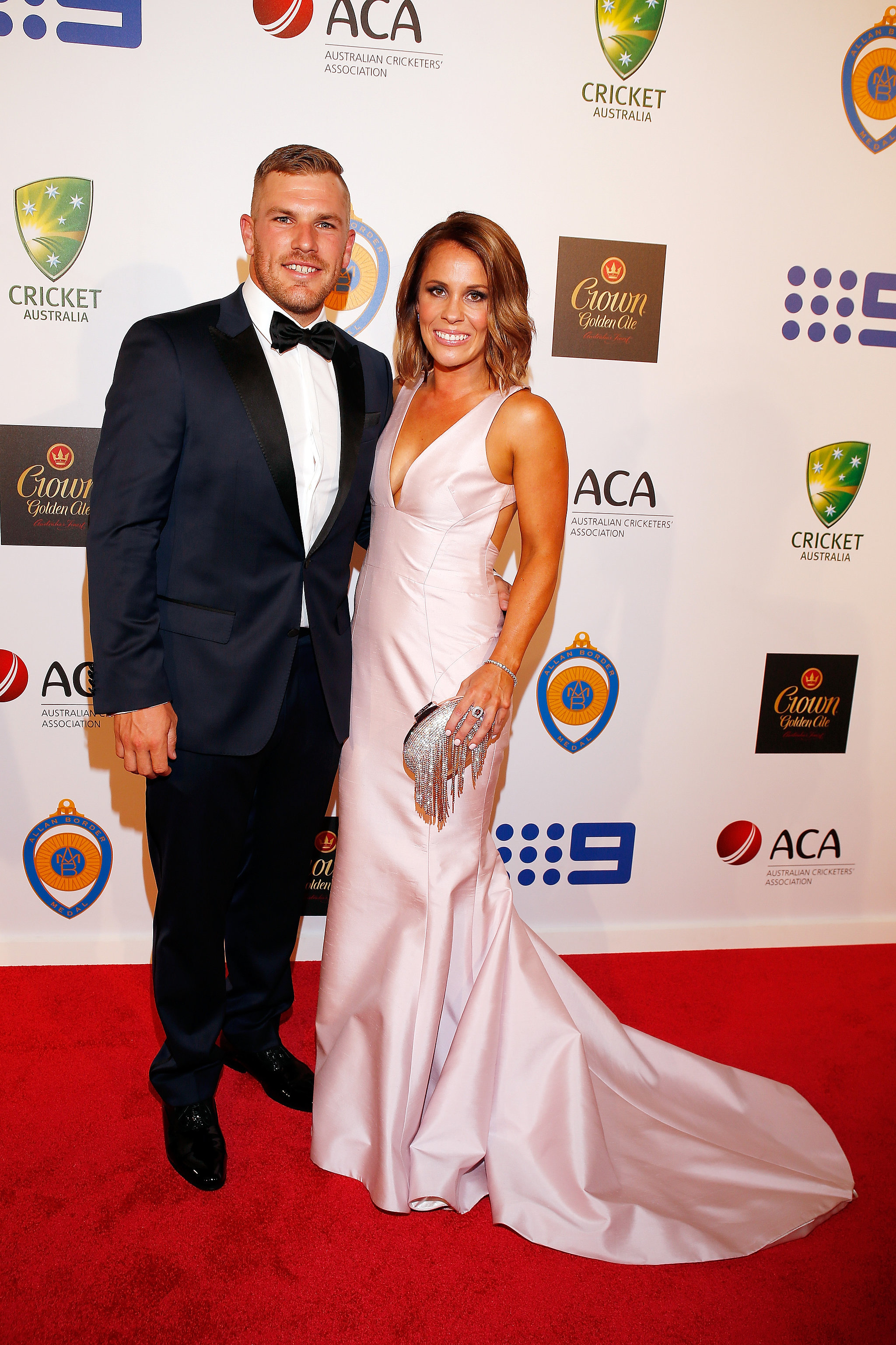 Aaron Finch and Amy Griffiths | Cricket WAGs and a Baby Bump Steal the ...