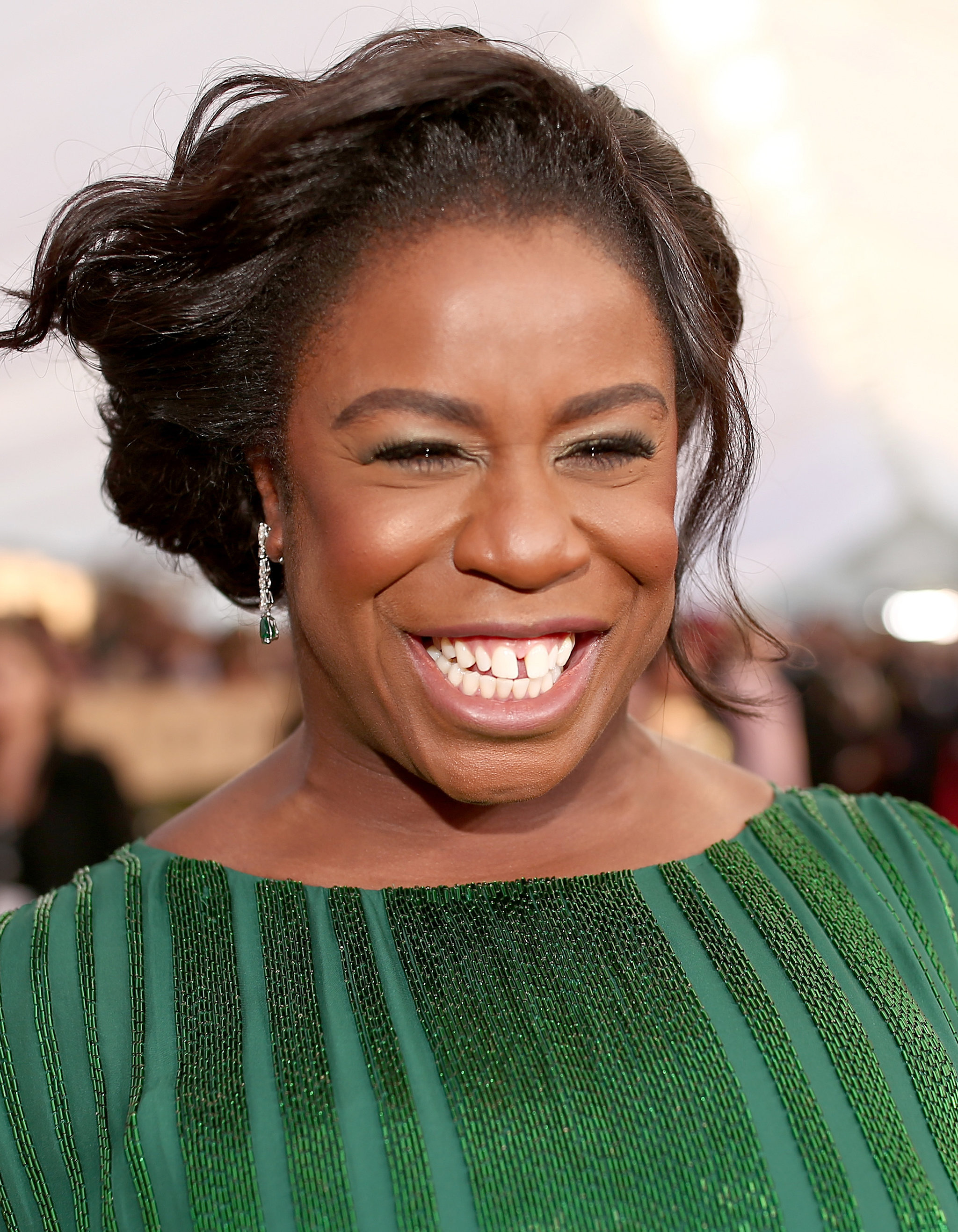 Uzo Aduba | The Shoes, Bags, and Jewels at the SAG Awards Shined ...