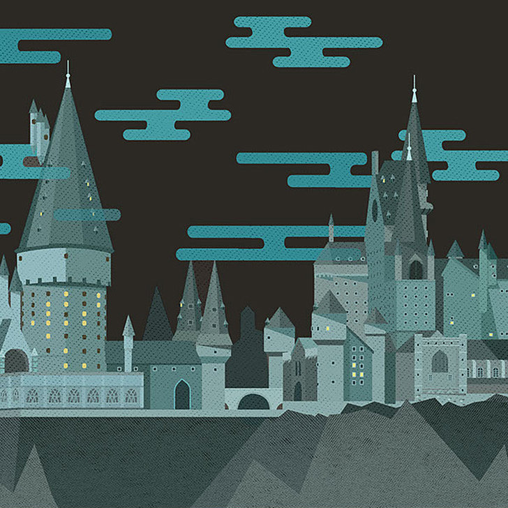 Harry Potter Moving Illustrations | POPSUGAR Tech