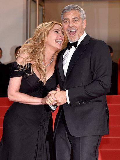 Sandra Bullock and George Clooney at the TIFF 2015 | POPSUGAR Celebrity