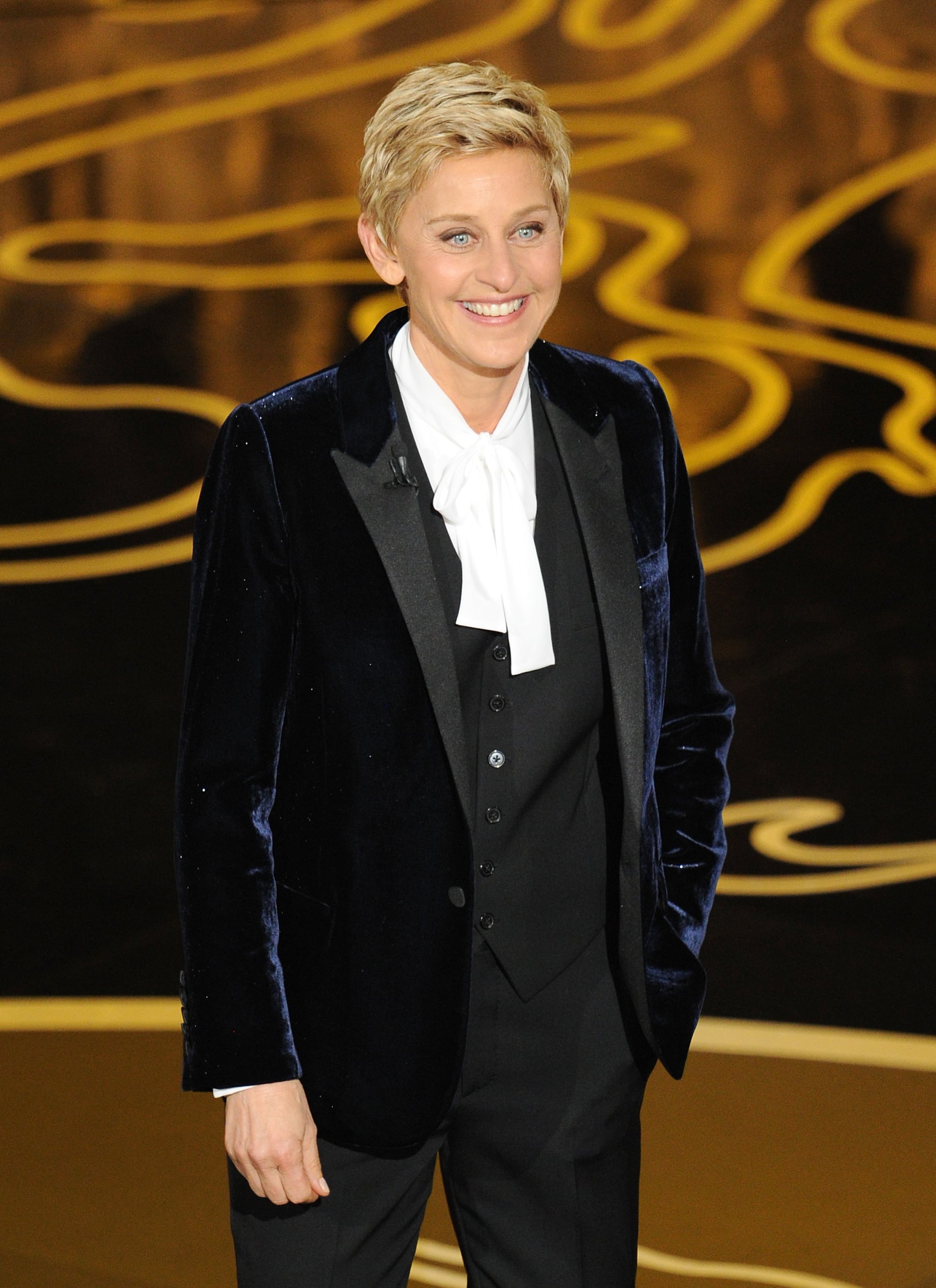 Ellen Degeneres Outfit At Oscars 2014 Popsugar Fashion