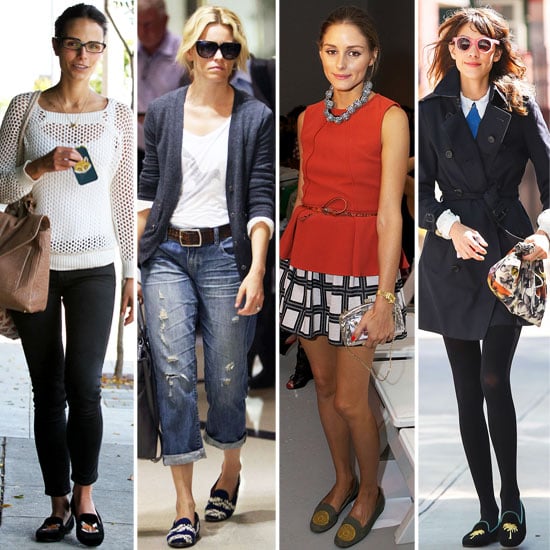 Celebrities Wearing Loafers Fall 2012 POPSUGAR Fashion