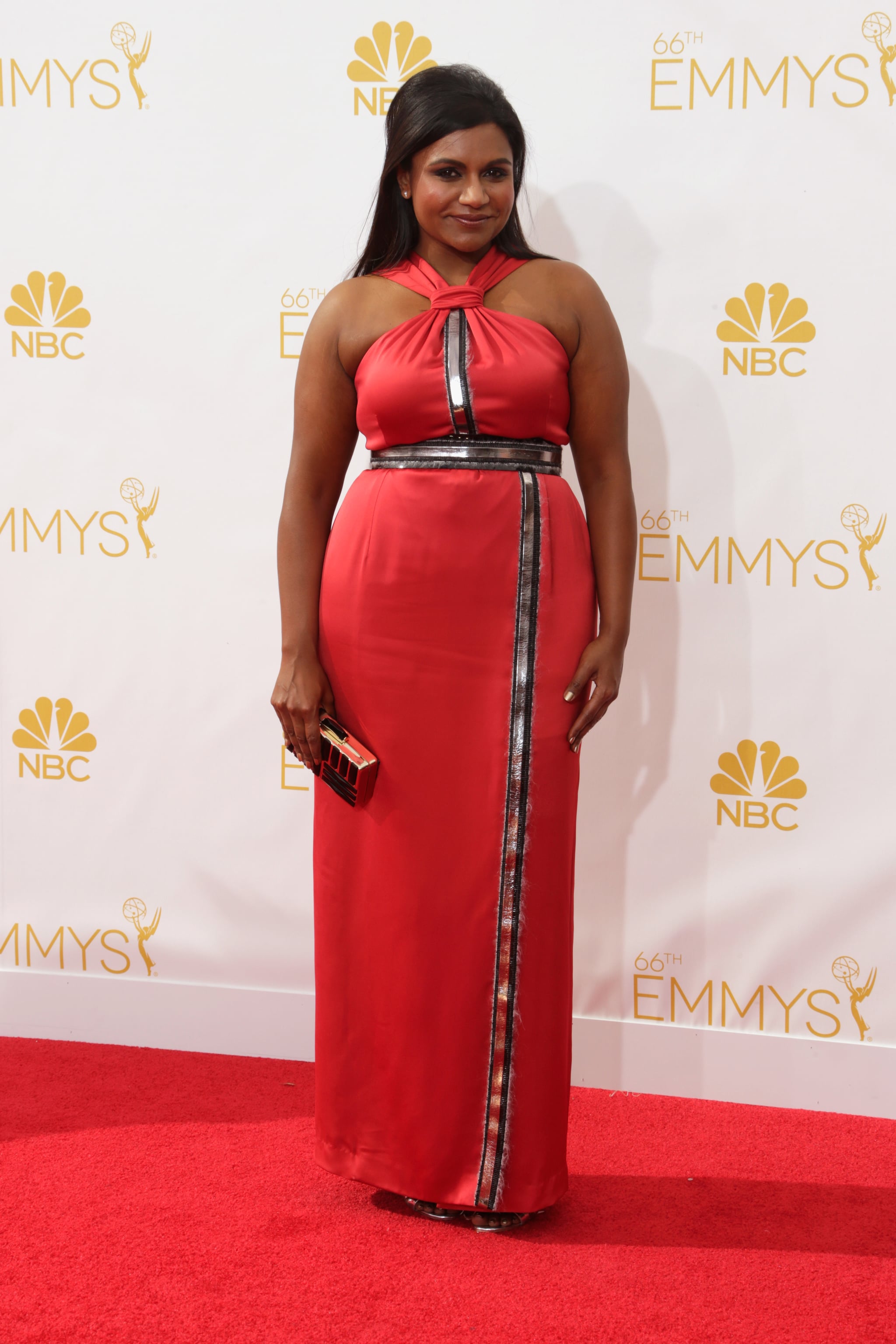 Mindy Kaling's Dress at Emmys 2014 POPSUGAR Fashion