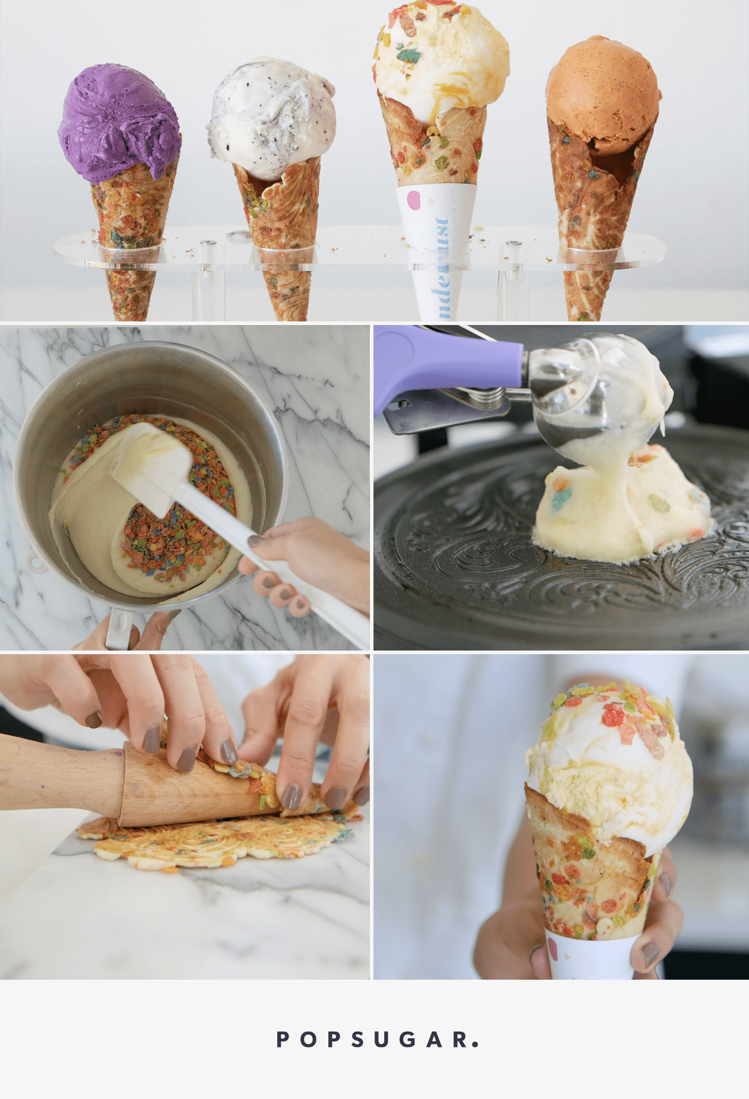 Homemade Waffle Cones