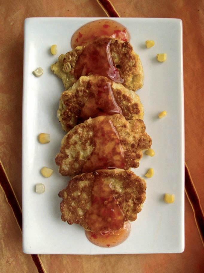 Sweetcorn Fritters Recipe POPSUGAR Food