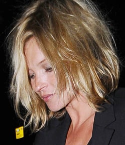 Kate Moss Short Haircut