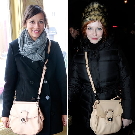 Rashida Jones Crossbody Bag at Sundance Film Festival 2012 POPSUGAR