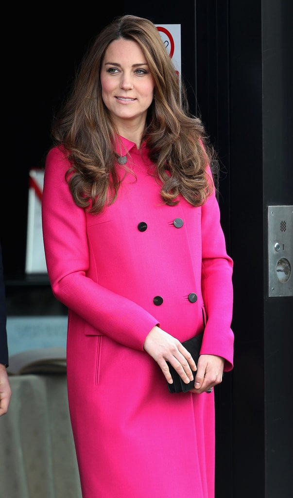 Kate Middleton's Pink Coat | POPSUGAR Fashion