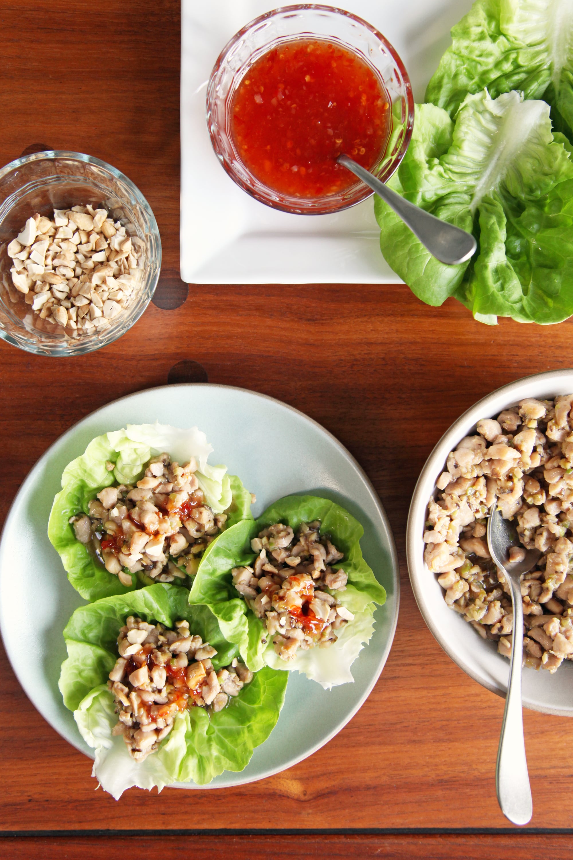 Chinese Chicken Lettuce Wraps | No Carbs | POPSUGAR Food