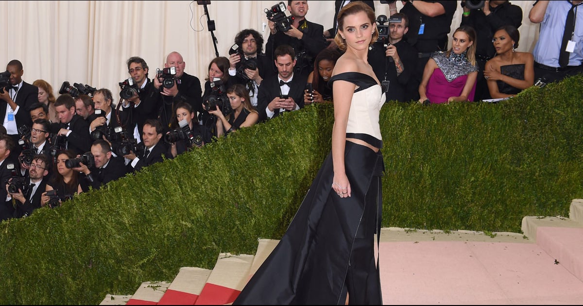 Emma Watson Wearing Calvin Klein at the Met Gala 2016 | POPSUGAR Fashion