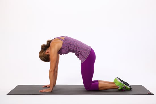 Relieve Back Pain With Cat Cow Stretch | POPSUGAR Fitness