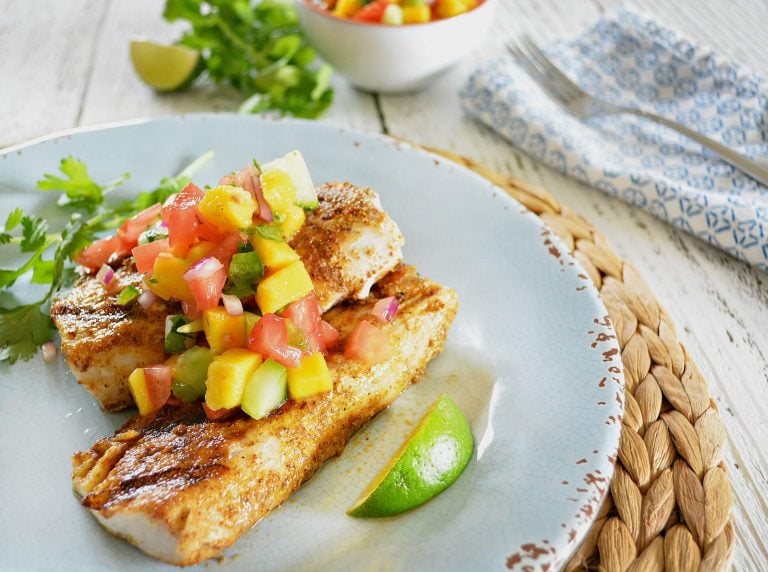 Mahi Mahi With Mango Salsa POPSUGAR Fitness