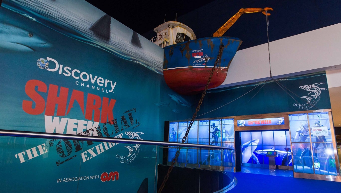 Discovery Channel Shark Week Exhibition at Dubai Mall | POPSUGAR Middle ...