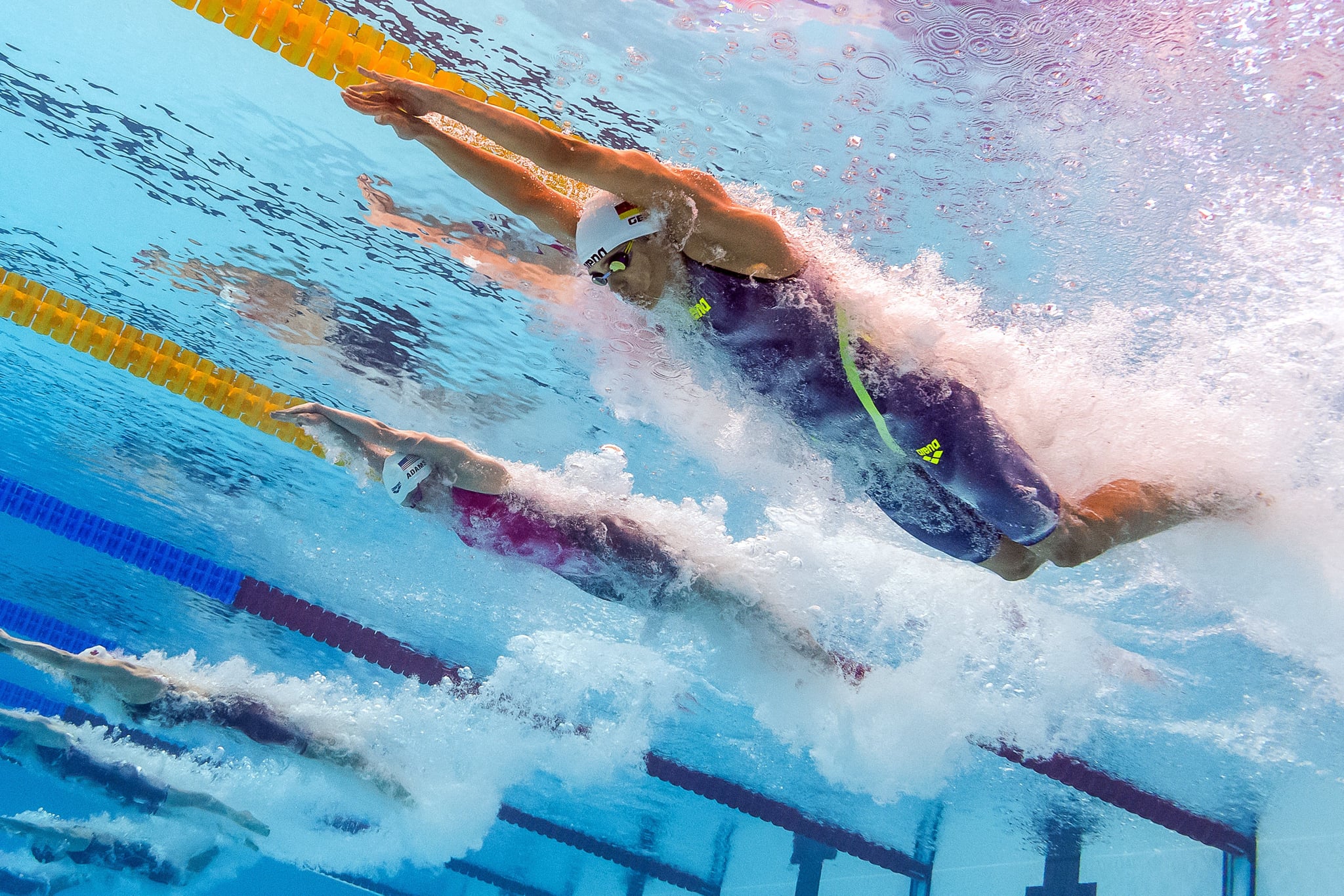 How Swimmer Cammile Adams Trains For the Olympics POPSUGAR Fitness